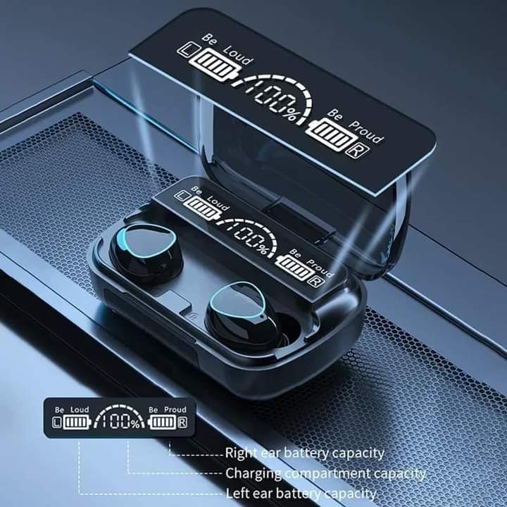 M10 Stealth Pro: The Ultimate 2-in-1 Hi-Fi Earbuds with 4,000mAh Mobile Power Bank