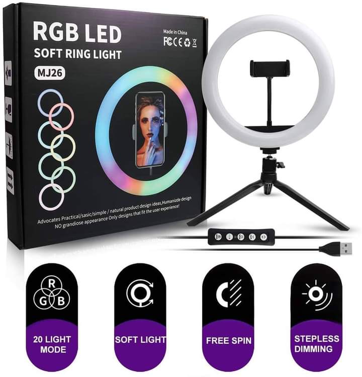 Lumina Pro 26cm RGB Master: The Ultimate 16-Color Content Creator Ring Light