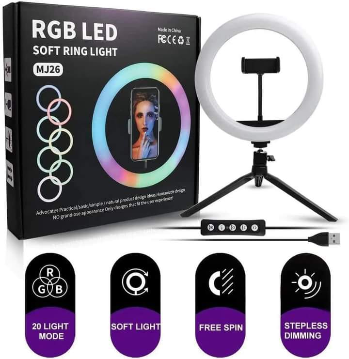 Lumina Pro 26cm RGB Master: The Ultimate 16-Color Content Creator Ring Light