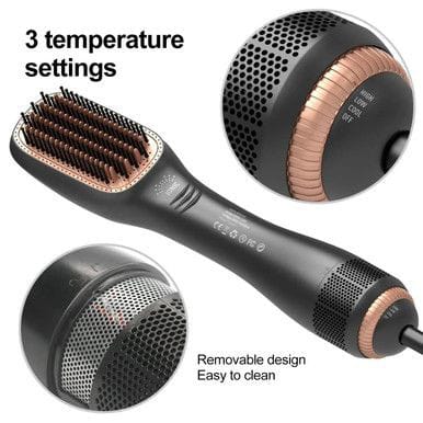 SilkFlow 3-in-1 Ionizing Volumizer: The Professional One-Step Blowout Brush