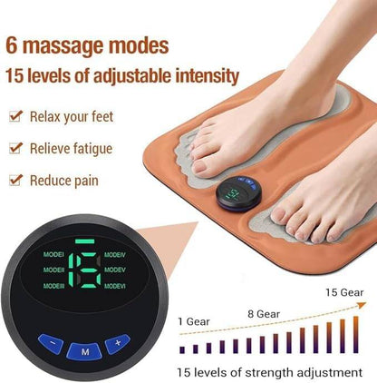 Ultimate EMS Foot Massage Mat with Heat – Revitalize Your Feet