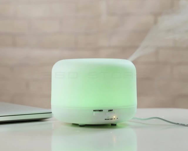 SerenitySphere 500: The Ultimate Ultrasonic Aromatherapy Diffuser & Chromatherapy Hub
