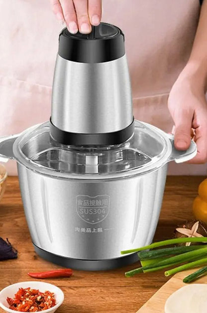 TitanGrind Pro 800: The 3L Stainless Steel Precision Meat & Vegetable Processor