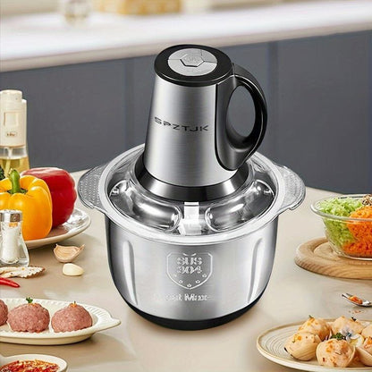 TitanGrind Pro 800: The 3L Stainless Steel Precision Meat & Vegetable Processor