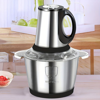 TitanGrind Pro 800: The 3L Stainless Steel Precision Meat & Vegetable Processor