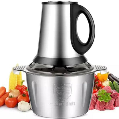 TitanGrind Pro 800: The 3L Stainless Steel Precision Meat & Vegetable Processor