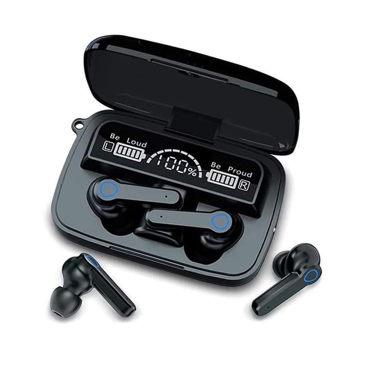 M19 Ultra-Bass Pro: The 2-in-1 Hi-Fi Earbuds with 4000mAh Emergency Power Bank