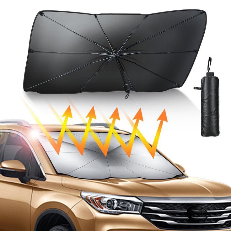 TitanShield Pro: The One-Click Umbrella Sun Shade for Instant Cabin Cooling