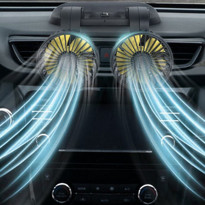 AeroFlow 360: The Ultra-Silent USB Turbine Fan for Instant In-Car Cooling