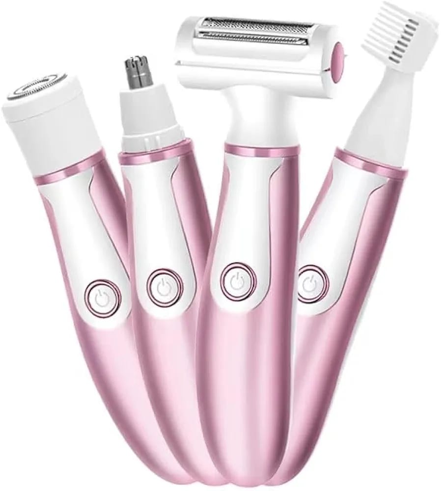 Daling Luxe 4-in-1 Total Grooming System: The Ultimate Precision Shaver & Facial Care Kit