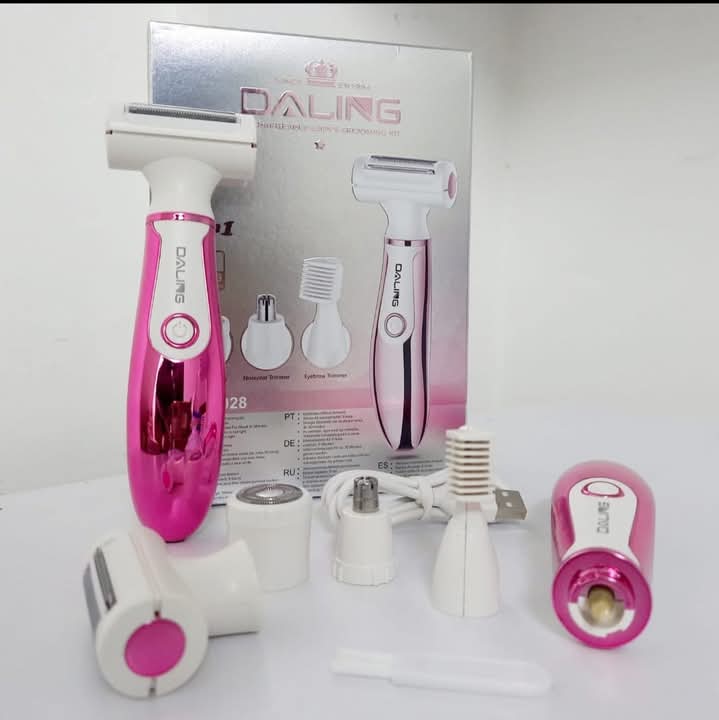 Daling Luxe 4-in-1 Total Grooming System: The Ultimate Precision Shaver & Facial Care Kit