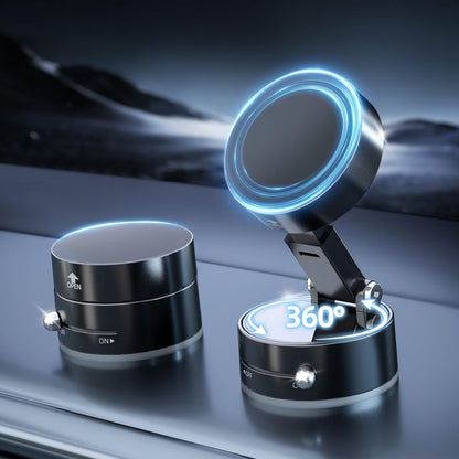 MagVac Elite: The 360° Industrial-Strength Magnetic Vacuum Mount for Any Smooth Surface