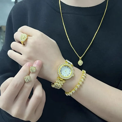 A58 Plus Luxe Elite: The Ultimate 7-in-1 Smartwatch & Jewelry Signature Collection