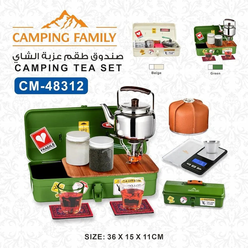 The Nomad’s Heritage: 12-Piece Premium Portable Tea & Brewing Suite