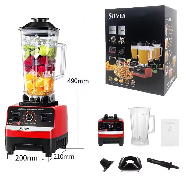 TitanForce 4500W Ultra-Pro: The Commercial-Grade 2-in-1 Master Blender & Precision Grinder