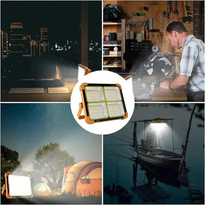 Premium Portable Solar LED Flood Light – Ultra Bright, Wireless & All-Weather Design
