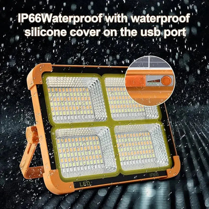 Premium Portable Solar LED Flood Light – Ultra Bright, Wireless & All-Weather Design