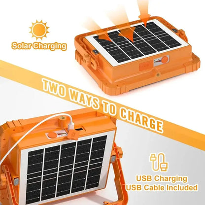 Premium Portable Solar LED Flood Light – Ultra Bright, Wireless & All-Weather Design