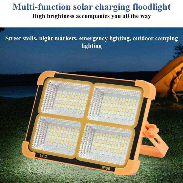 Premium Portable Solar LED Flood Light – Ultra Bright, Wireless & All-Weather Design
