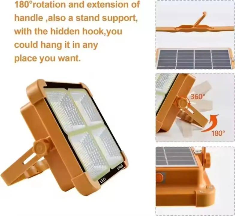 Premium Portable Solar LED Flood Light – Ultra Bright, Wireless & All-Weather Design