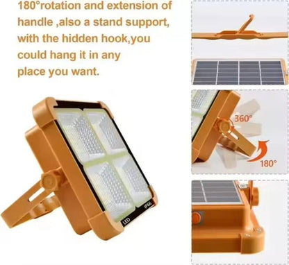 Premium Portable Solar LED Flood Light – Ultra Bright, Wireless & All-Weather Design