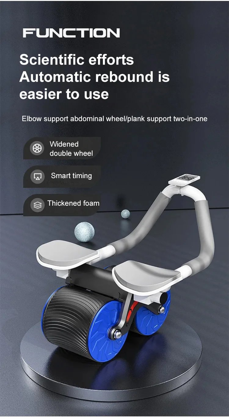 ELBOW SUPPORT REBOUND ABDOMINAL WHEEL 4 IN 1