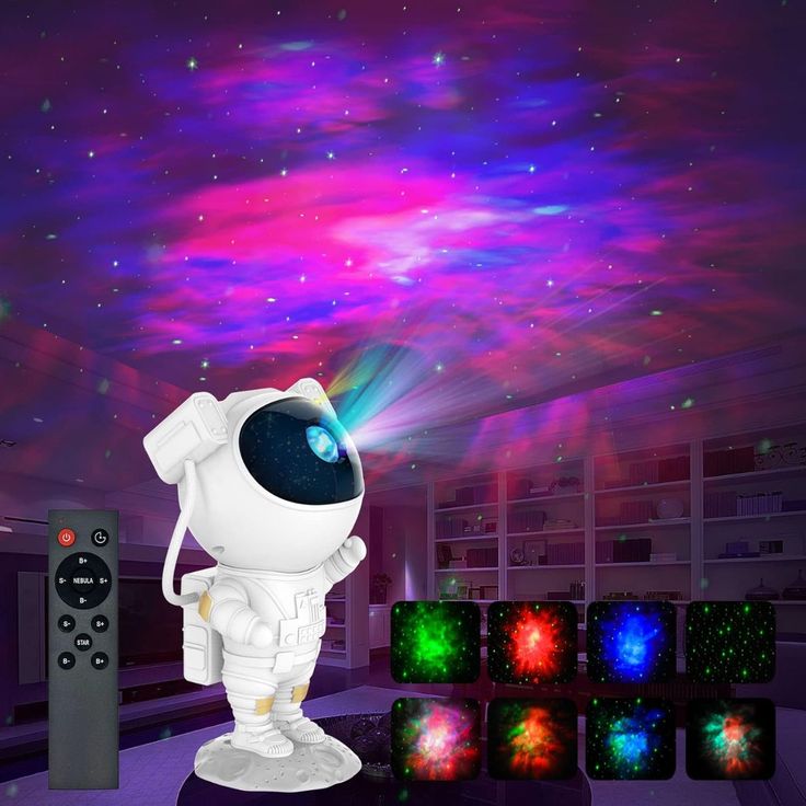 NebulaExplorer Pro: The 360° Magnetic Astronaut Galaxy & Starry Sky Projector