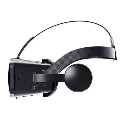 VR Park Pro: Ultra-Immersive 3D Virtual Reality Headset with Wireless Hifi Audio & Gamepad