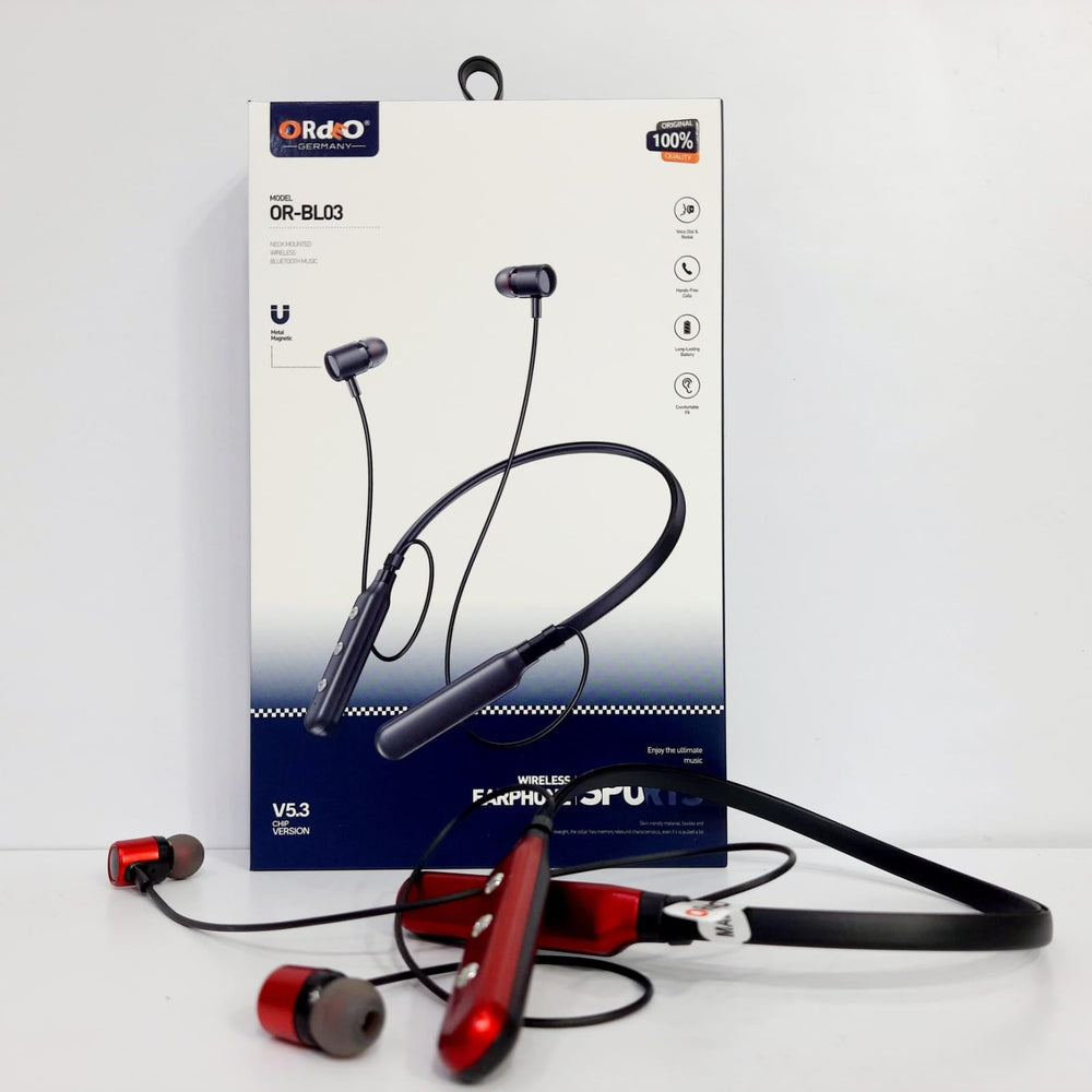 Ordeo OR-BL05 Titan-Flex: The Ultimate High-Endurance Wireless Sports Neckband