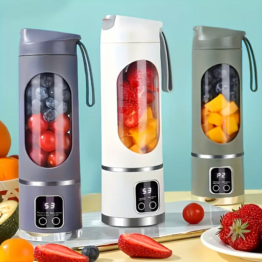 Portable USB Rechargeable Mini Blender Bottle – Fresh Juice & Smoothies On-the-Go
