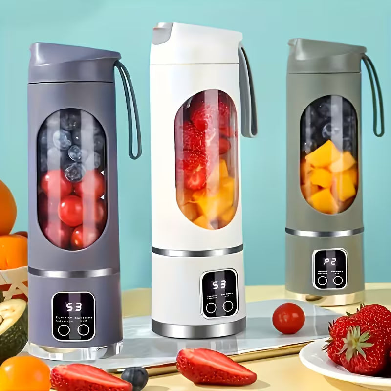 Portable USB Rechargeable Mini Blender Bottle – Fresh Juice & Smoothies On-the-Go