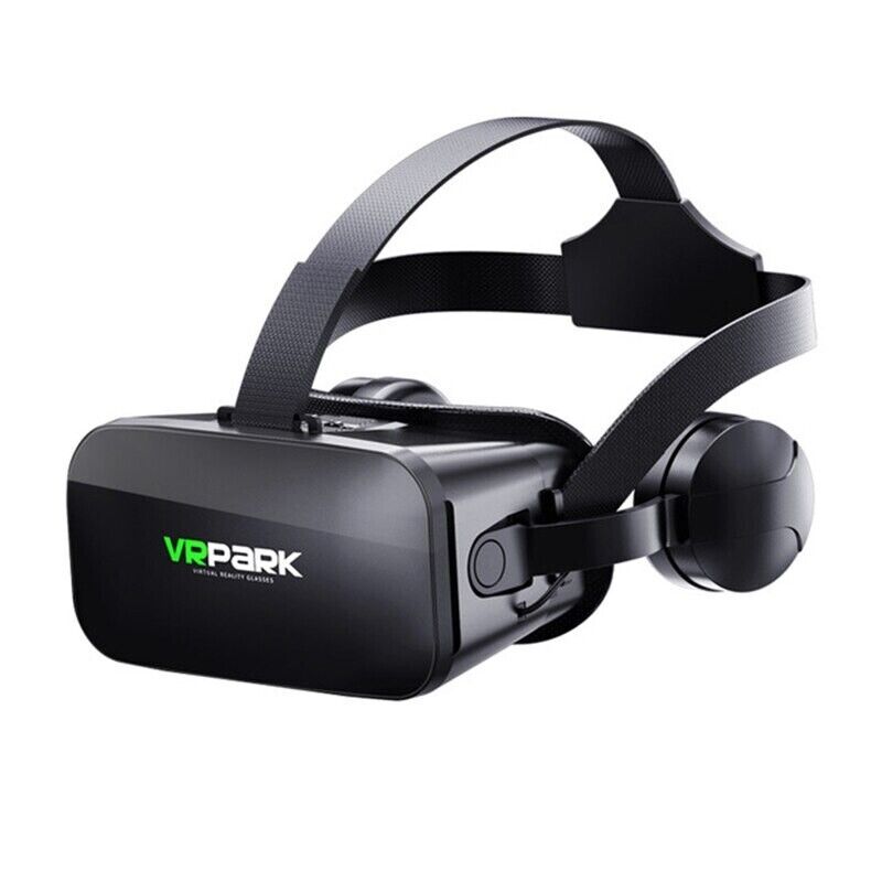 VR Park Pro: Ultra-Immersive 3D Virtual Reality Headset with Wireless Hifi Audio & Gamepad