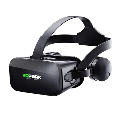 VR Park Pro: Ultra-Immersive 3D Virtual Reality Headset with Wireless Hifi Audio & Gamepad
